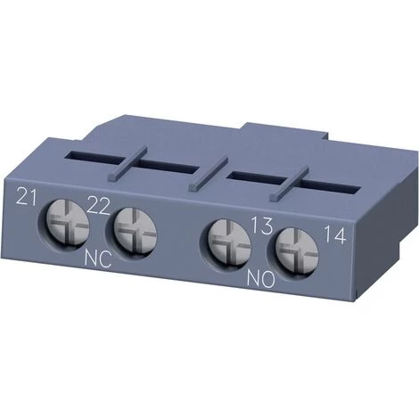 Siemens 3RV2901-1E Bloc De Contacts Auxiliaires 1 Pc(s) (l X H X P) 45 X 12 X 17 Mm 1 Siemens 3RV2901-1E Bloc De Contacts Auxiliaires 1 Pc(s) (l X H X P) 45 X 12 X 17 Mm