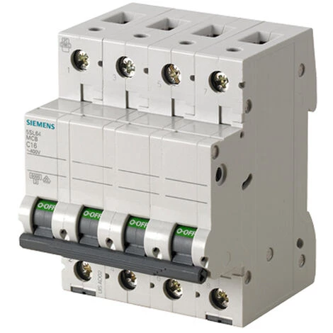 Disjoncteur Tetrapolaire 20A Courbe C - SIEMENS - SIEMENS 2 Disjoncteur Tetrapolaire 20A Courbe C - SIEMENS - SIEMENS – Image 2