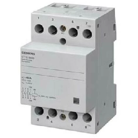 SIEMENS Contacteur 63a Ac1 440vac 4no 4no 5tt58502 1 SIEMENS Contacteur 63a Ac1 440vac 4no 4no 5tt58502