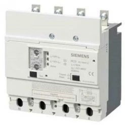 SIEMENS Diffe'rentiel 160a 4p 480v 480v 3vl92165gc40
