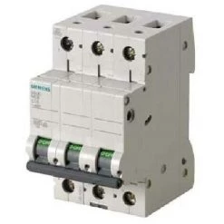 SIEMENS 6ka Commutateur Magnethermal Modulaire 3 PÔles 50a 5sl6350-7bbb