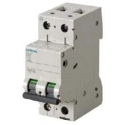SIEMENS Commutateur Magnethermique Modulaire 2 Ples C16 10000a 5sl4216-7