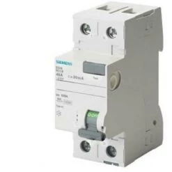 SIEMENS Pure Differential Switch 2 Poles 63a 30ma Type Ac 5sv43160 5sv4316-0