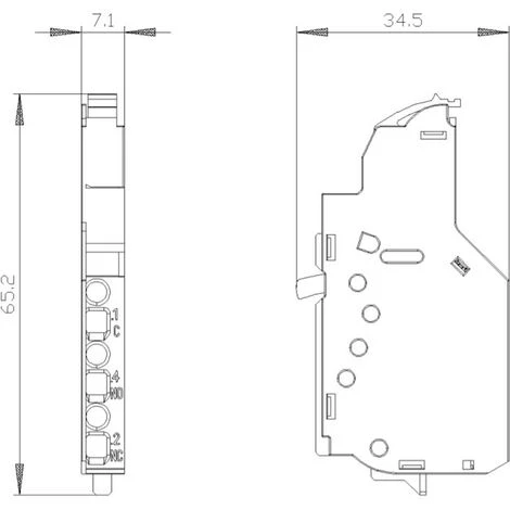 Contact Auxiliaire Siemens Type HQ-EL En Boîte 3VA99880AA13 2 Contact Auxiliaire Siemens Type HQ-EL En Boîte 3VA99880AA13 – Image 2