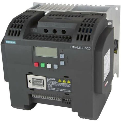 Convertisseur De Fréquence Siemens SINAMICS V20 5.50KW 6SL32105BE255CV0 1 Convertisseur De Fréquence Siemens SINAMICS V20 5.50KW 6SL32105BE255CV0