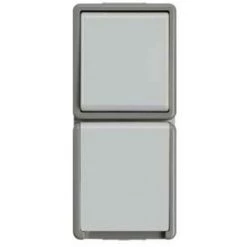 Siemens Prise 2P+T Delta Gris 5TA4816