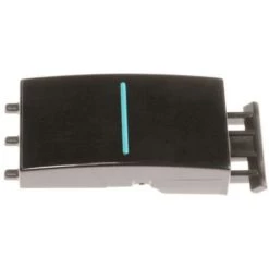 TOUCHE DE COMMANDE NOIR POUR LAVE VAISSELLE SIEMENS - 00165768