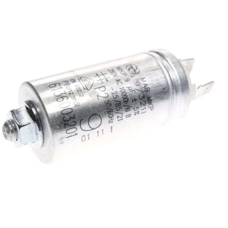 CONDENSATEUR 9ΜF 450 V POUR LAVE VAISSELLE SIEMENS - 00416450 1 CONDENSATEUR 9ΜF 450 V POUR LAVE VAISSELLE SIEMENS - 00416450