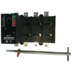 Siemens Interrupteur-sectionneur 4 Pôles 630A GR.4 Sans Commande 3KA71414AA00