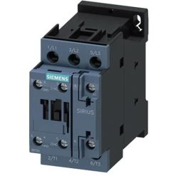 Contacteur Siemens 3 Pôles 16A S0 1NO+1NC 230VCA 3RT20251AP00