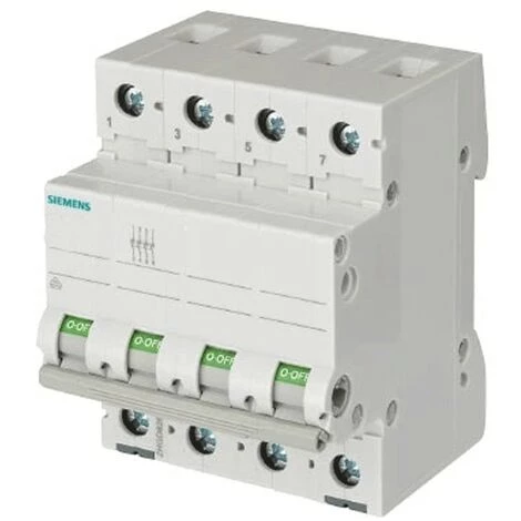 Interrupteur Magnétothermiquer Siemens HORS 40A 400VAC 4 Pôles 5TL14400 1 Interrupteur Magnétothermiquer Siemens HORS 40A 400VAC 4 Pôles 5TL14400