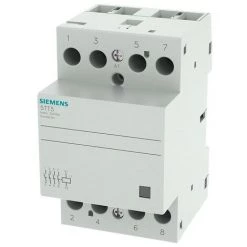 Siemens INSTA Contacteur 4 Contacts NO 40A 24VAC 3M 5TT58402