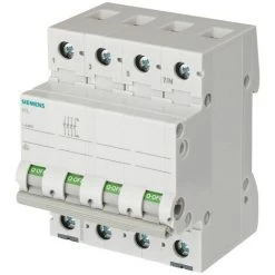 Siemens 3P+N 80A Interrupteur-sectionneur 4 Modules 5TL16800