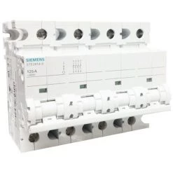 Siemens 4P 125A 6-module Interrupteur-sectionneur 5TE28140