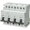 Interrupteur Magnétothermique Siemens 4P 80A 10kA C De Type 6 Modules