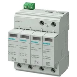 Parafoudre De Surtension Quadripolaire Siemens SPD 4P 40kA Classe 2 5SD74641