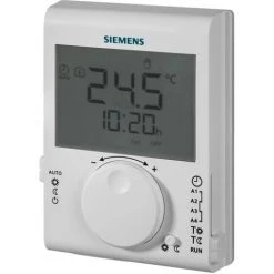 Thermostat De Température Ambiante, Avec Horloge Journalière Et Afficheur LCD RDJ100 - SIEMENS - SIEMENS
