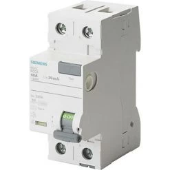 Siemens 5SV3312-6 Siemens Indus.Sector Disjoncteur Différentiel 2 Pôles 25 A 0.03 A 230 V