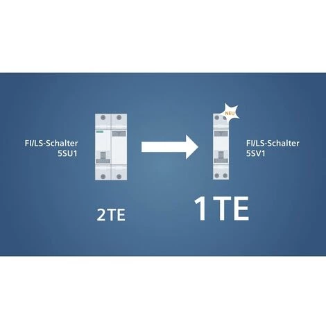 Disjoncteur Différentiel/Disjoncteur De Protection Siemens 5SV13166KK16 2 Pôles 16 A 0.03 A 230 V 2 Disjoncteur Différentiel/Disjoncteur De Protection Siemens 5SV13166KK16 2 Pôles 16 A 0.03 A 230 V – Image 2