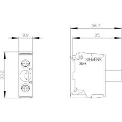 Siemens 3SU1401-2BB60-1AA0 Module LED Blanc 24 V DC/AC 1 Pc(s) -SIEMENS Soldes 2022 17320793 4