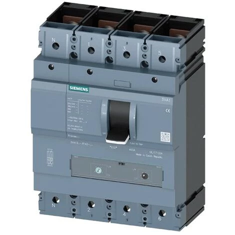 Disjoncteur Siemens 3VA 630A 4 Pôles 36KA 3VA14634FF420AA0 1 Disjoncteur Siemens 3VA 630A 4 Pôles 36KA 3VA14634FF420AA0