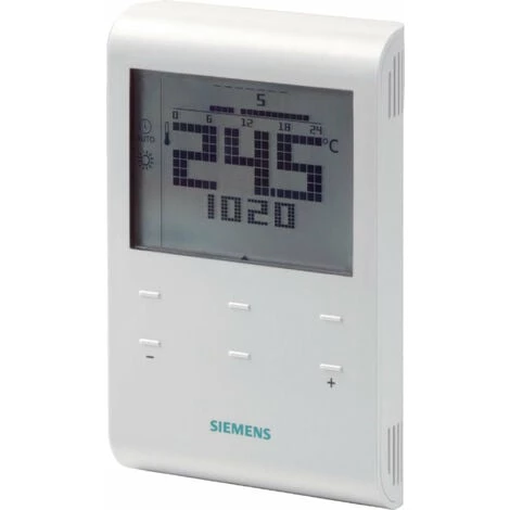 Thermostat D'ambiance Programmable Hebdo Alimentation Secteur RDE100 /, SIEMENS, Ref. S55770-T278 - Besoin D'Habitat 1 Thermostat D'ambiance Programmable Hebdo Alimentation Secteur RDE100 /, SIEMENS, Ref. S55770-T278 - Besoin D'Habitat