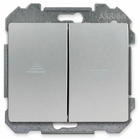 Interrupteur Pour Volet Roulant Alu Silver Delta IRIS - SIEMENS - SIEMENS 1 Interrupteur Pour Volet Roulant Alu Silver Delta IRIS - SIEMENS - SIEMENS