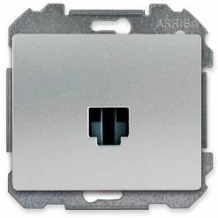 Prise Informatique RJ45 Alu Silver Delta IRIS - SIEMENS - SIEMENS