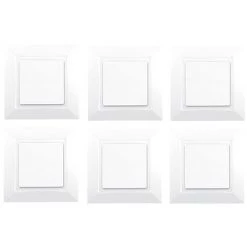 Lot De 6 Va & Vient BLANC Siemens DELTA ONE - SIEMENS - SIEMENS