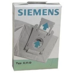 SIEMENS Sachet Sacs Aspirateur (x5) Type E/f/d 00461407 Pour PIECES ASPIRATEUR NETTOYEUR PETIT ELECTROMENAGER