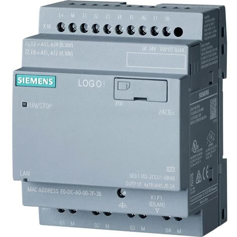 Module De Commande Siemens 6ED1052-2CC08-0BA1 24 V/DC 1 Module De Commande Siemens 6ED1052-2CC08-0BA1 24 V/DC