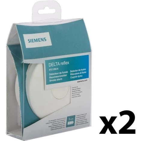 Lot De 2 Détecteurs De Fumée 5TC1292-6 NF Autonomie 5 Ans / Garantie 3 Ans - SIEMENS - SIEMENS 3 Lot De 2 Détecteurs De Fumée 5TC1292-6 NF Autonomie 5 Ans / Garantie 3 Ans - SIEMENS - SIEMENS – Image 3