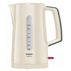 Siemens - TW3A0107 - Bouilloire Electrique, 2400 Watts, Crème / Gris