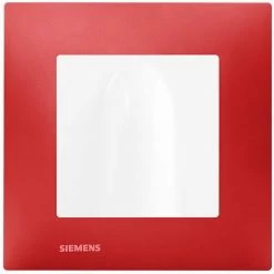Sortie De Cable Blanc Delta Viva + Plaque Rouge - SIEMENS - SIEMENS