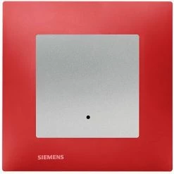 Va Et Vient à Voyant Silver Delta Viva + Plaque Rouge - SIEMENS - SIEMENS