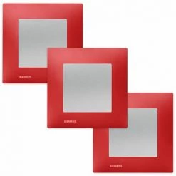 LOT 3 Va Et Vient Silver Delta Viva + Plaque Rouge - SIEMENS - SIEMENS