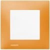 Poussoir Blanc Delta Viva + Plaque Orange - SIEMENS - SIEMENS