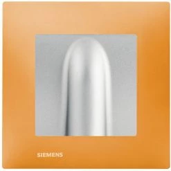 Sortie De Cable Silver Delta Viva + Plaque Orange - SIEMENS - SIEMENS