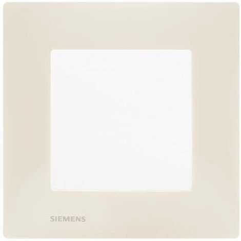 Va Et Vient Blanc Delta Viva + Plaque Beige - SIEMENS - SIEMENS 1 Va Et Vient Blanc Delta Viva + Plaque Beige - SIEMENS - SIEMENS