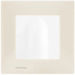 Sortie De Cable Blanc Delta Viva + Plaque Beige - SIEMENS - SIEMENS