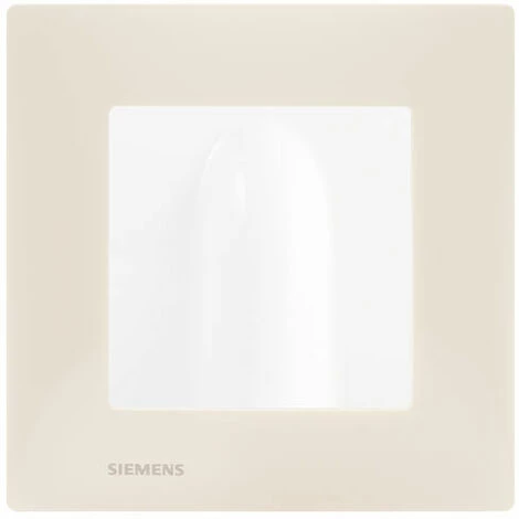 Sortie De Cable Blanc Delta Viva + Plaque Beige - SIEMENS - SIEMENS 1 Sortie De Cable Blanc Delta Viva + Plaque Beige - SIEMENS - SIEMENS