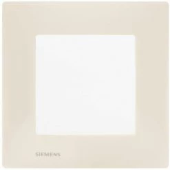 Va Et Vient à Voyant Blanc Delta Viva + Plaque Beige - SIEMENS - SIEMENS