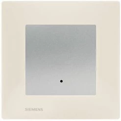 Va-et-Vient à Voyant Silver Delta Viva + Plaque Beige - SIEMENS - SIEMENS