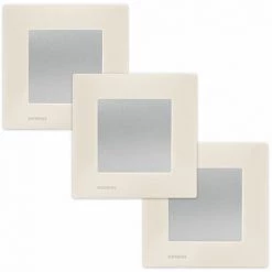 LOT De 3 Va-et-Vient Silver Delta Viva + Plaques Beige - SIEMENS - SIEMENS
