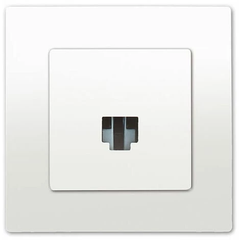 Prise RJ45 Blanc Delta Viva + Plaque Blanc - SIEMENS - SIEMENS 1 Prise RJ45 Blanc Delta Viva + Plaque Blanc - SIEMENS - SIEMENS