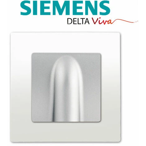 Sortie De Cable Silver Delta Viva + Plaque Blanc - SIEMENS - SIEMENS 2 Sortie De Cable Silver Delta Viva + Plaque Blanc - SIEMENS - SIEMENS – Image 2