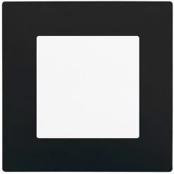 Poussoir Blanc Delta Viva + Plaque Noir - SIEMENS - SIEMENS