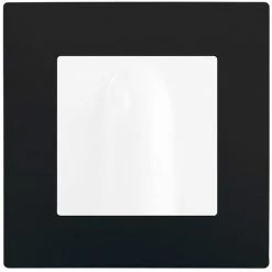 Sortie De Cable Blanc Delta Viva + Plaque Noir - SIEMENS - SIEMENS