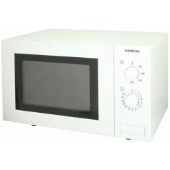 Siemens HF12M, Four Micro-ondes, Blanc Encastrable, 800 W, 24,5 Cm