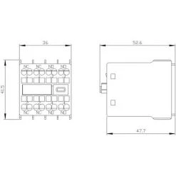 Contact Auxiliaire Siemens 3RH2911-2HA22 1 Pc(s) -SIEMENS Soldes 2022 31926500 4